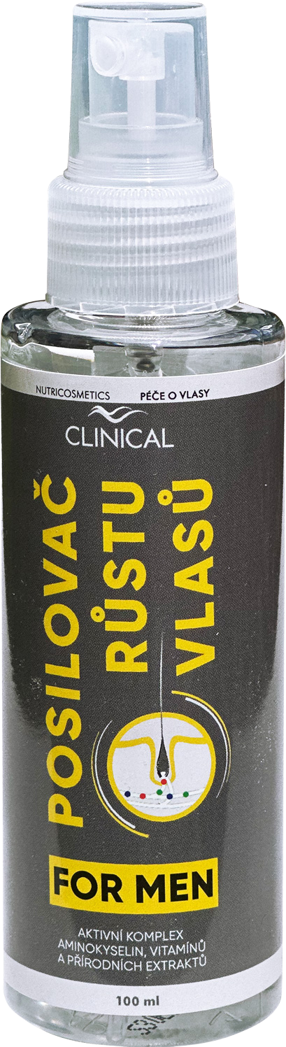 Clinical Nutricosmetics Posilovač růstu vlasů FOR MEN 100 ml