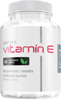 Zerex Vitamin E v přírodní formě 60 kapslí