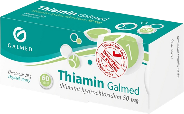 Galmed Thiamin 50mg 60 tablet