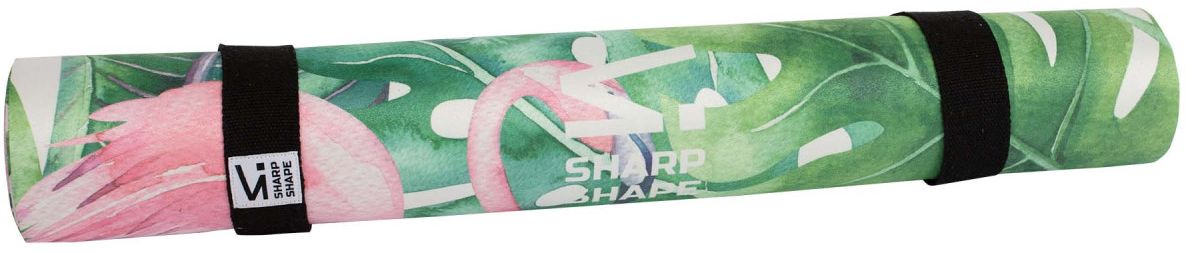 Sharp Shape Podložka na jógu ECO mat Flamingo