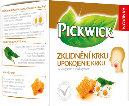 Pickwick Zklidnění krku 10 x 1.5 g