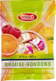 Intact sáček šumivé pastil.BRAUSE MIX s vit.C 75g