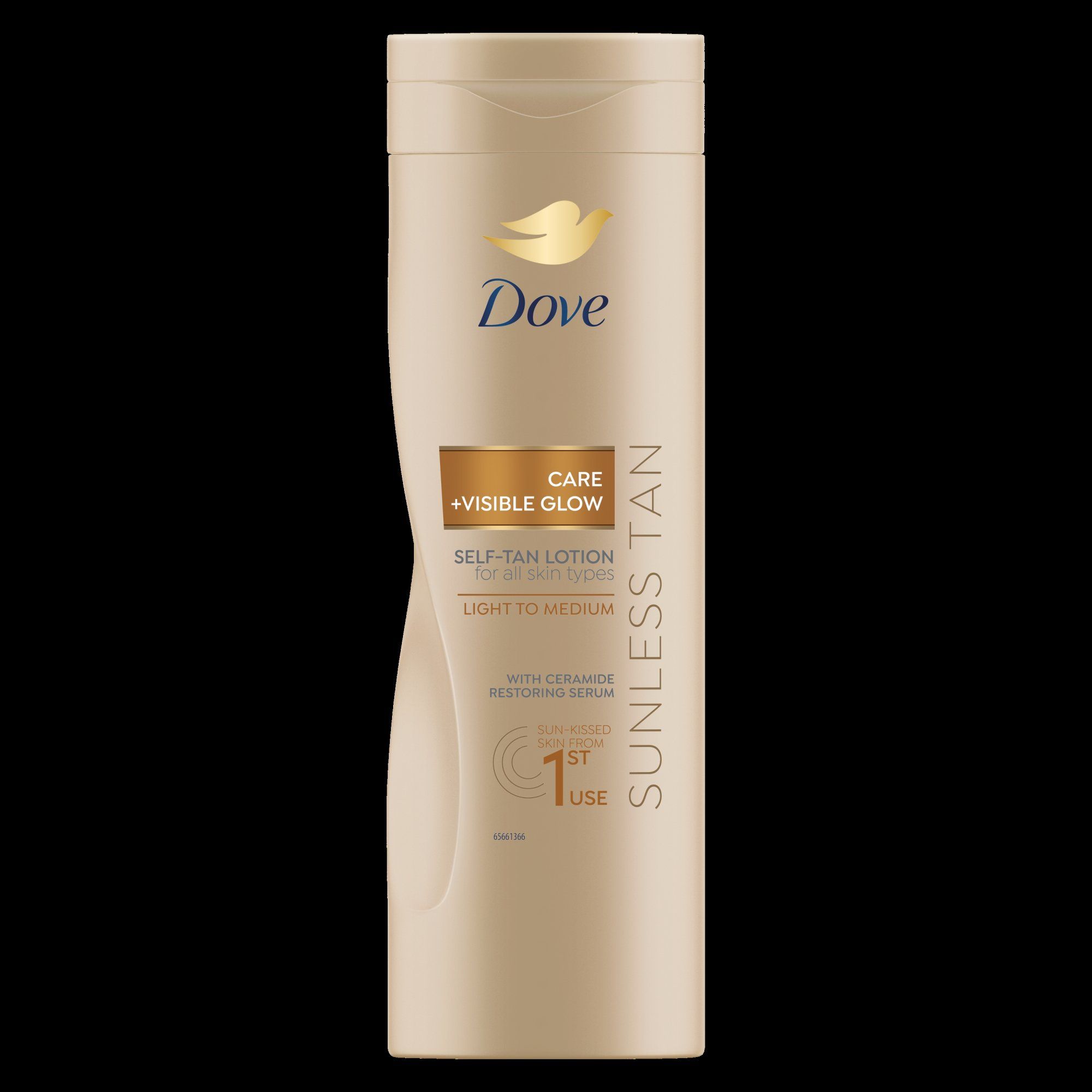 Dove Care&Glow samoopalovací mléko Fair 400 ml