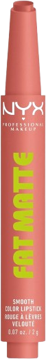 NYX Professional Makeup Fat Matte Smooth Click Lipstick Cashmere Cutie 8 ml