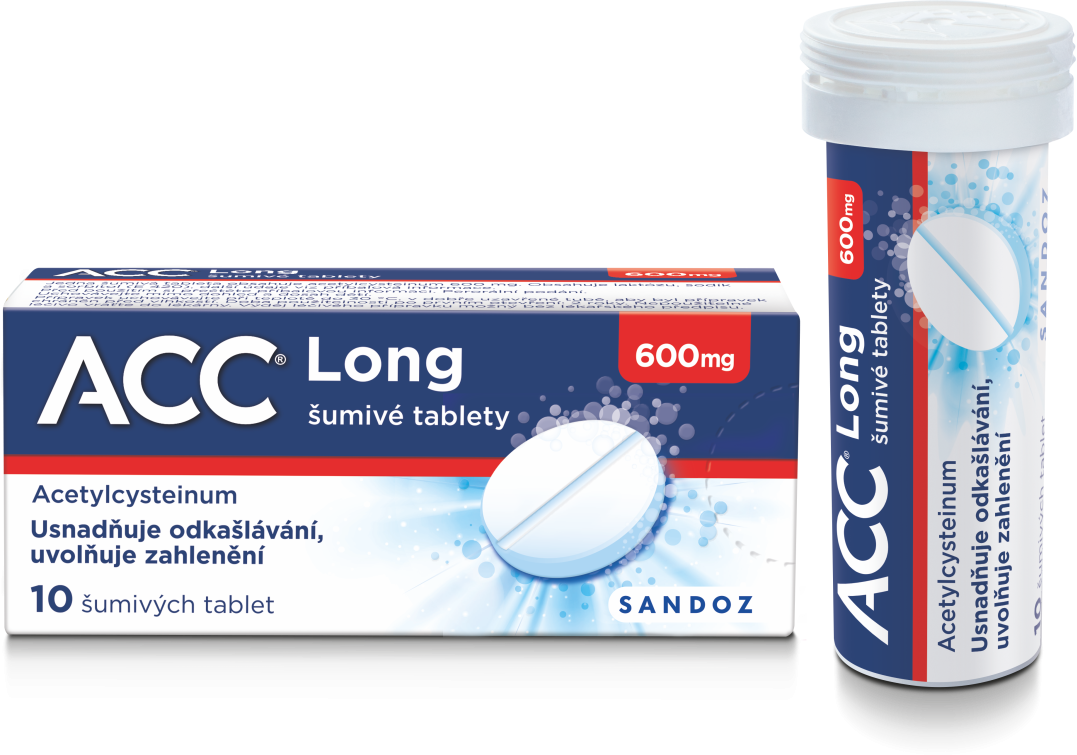 ACC ® LONG 600 mg 10 šumivých tablet