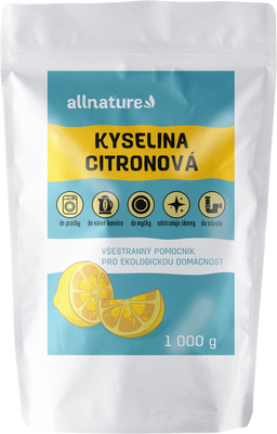 Allnature Kyselina citronová 1000 g