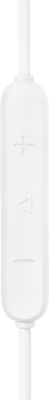 JBL Endurance Run 3C USB-C White, drátová sportovní sluchátka s USB-C konektorem