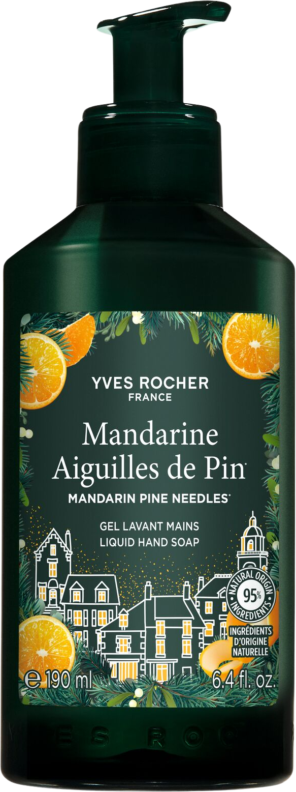 Yves Rocher Tekuté mýdlo na ruce Mandarinka & jehličí, různé varianty 190 ml