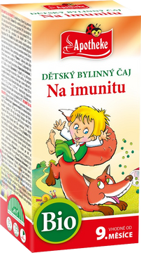 Apotheke Dětský čaj BIO na imunitu 20 ks