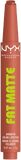 NYX Professional Makeup Fat Matte Smooth Click Lipstick Cozy Whipped 8 ml