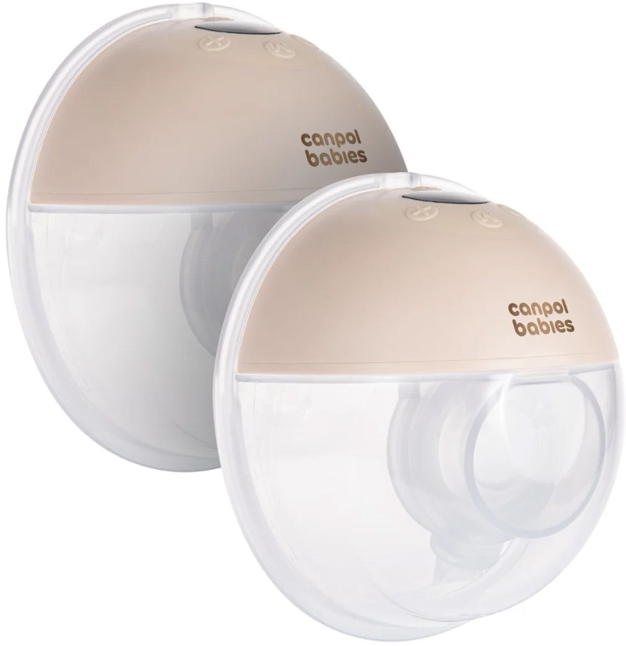 Canpol babies Dvojitá elektrická odsávačka mateřského mléka do podprsenky Hands-Free 2.0