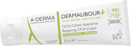 A-Derma Dermalibour+ Reparační CICA-krém pro podrážděnou pokožku 50 ml