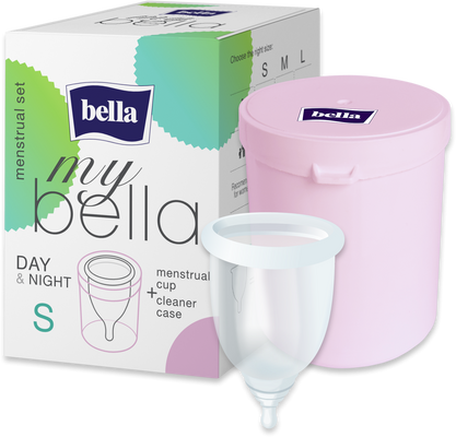 Bella menstruační kalíšek+čisticí pouzdro vel.S