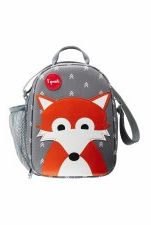 3 Sprouts Taška na svačinu Fox Orange Gray