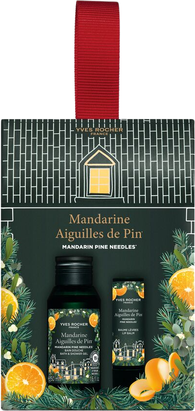 Yves Rocher Dárková sada Mandarinka a jehličí 2 ks