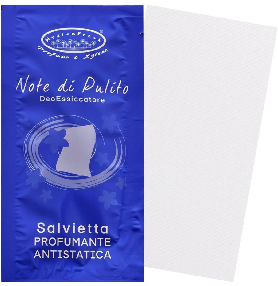 HygienFresh Antistatické parfémované ubrousky do sušičky s vůní Note di pulito 10 ks