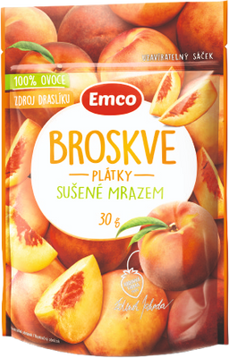 Emco Mrazem sušené broskve 30 g