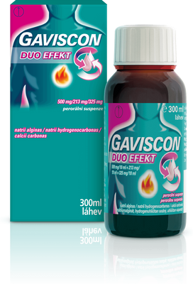 Gaviscon Duo Efekt Suspenze 300 ml