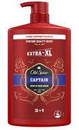 Old Spice Captain Sprchový gel a šampon pro muže s tóny santalového dřeva a citrusů 1000 ml