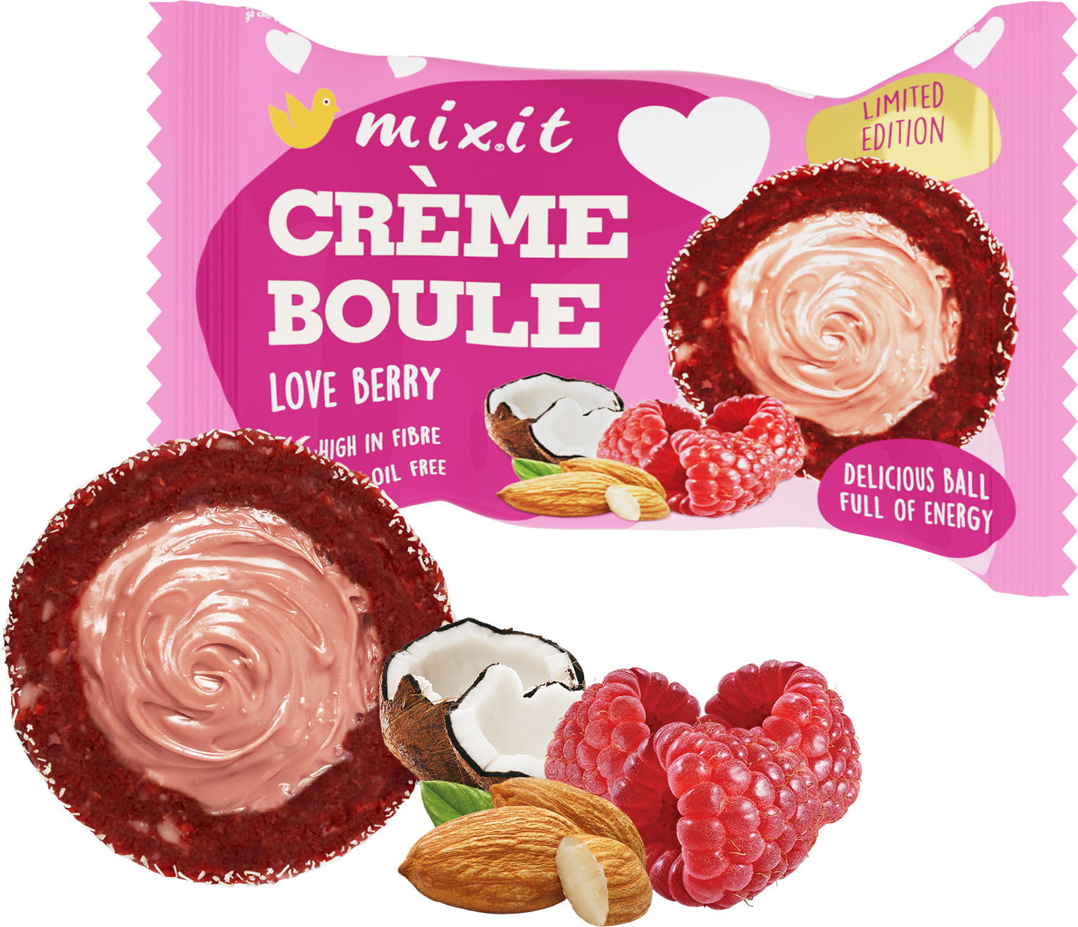 Mixit Créme boule - Love Berry 30 g