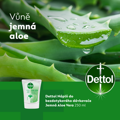 Dettol Náplň do bezdotykového dávkovače Aloe Vera 250 ml