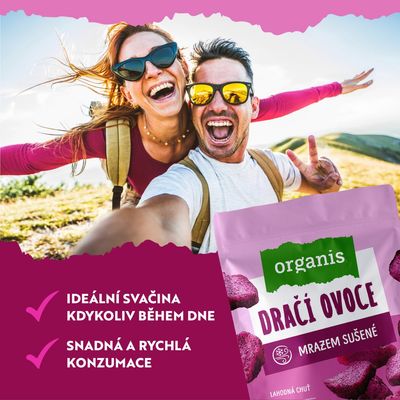 Organis Mrazem sušené dračí ovoce 30 g