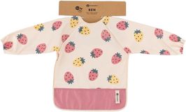 Petite&Mars Bryndák s dlouhým rukávem - Ben Beige Strawberies