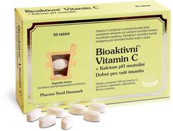 Bioaktivní Vitamin C+Kalcium pH neutrální 30 tablet
