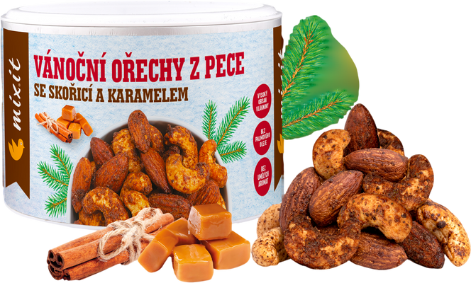 Mixit Vánoční ořechy z pece 160 g