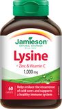 Jamieson Lysin 1000 mg se zinkem a vitamín C 60 tablet