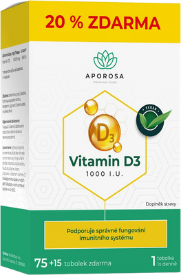 Aporosa D3-vitamin 1000 NE kapszula 90 db