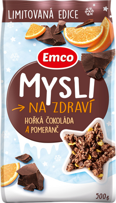 Emco Mysli pomeranč a hořká čokoláda 500 g