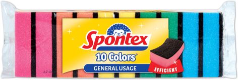 Spontex Colors houbička 10 ks