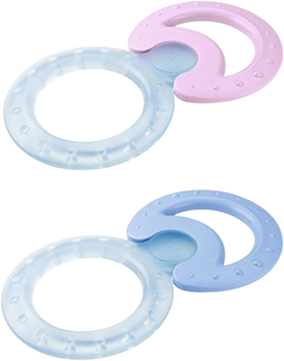 Nuk Chladící kousátko + Classic kousátko 2 ks