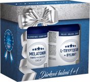 Clinical Melatonin Forte Magnesium chelátl + L-Tryptofan + bylinky dárkové balení 1+1, 2 x 100 tobolek