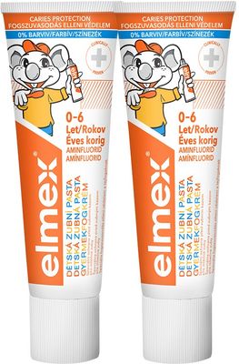 Elmex Kids Zubní pasta pro děti 2 x 50 ml