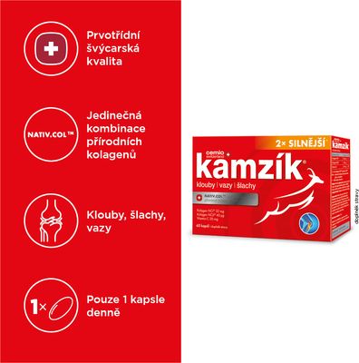Cemio Kamzík® 2x Silnější 60 kapslí