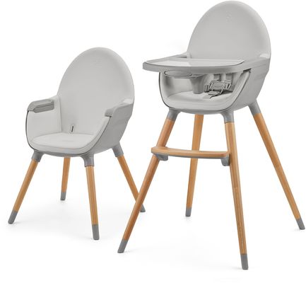 Kinderkraft Židlička jídelní FINI2 Grey