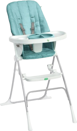 Ingenuity Židle jídelní skládací Sun Valley Teal, 6m+