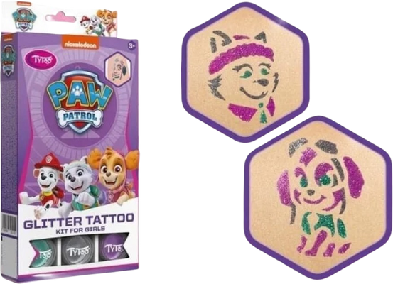 TyToo Paw Patrol tetování pro dívky