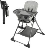 Kinderkraft Židlička jídelní Foldee Grey