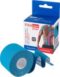 FixAtape SPORT kinesio tejpovací páska 5cm x 5m modrá