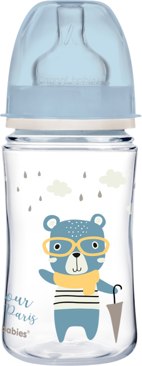 Canpol babies Lahev se širokým hrdlem Bonjour Paris 240 ml