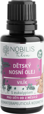 Nobilis Tilia Dětský nosní olej Vilík 20 ml