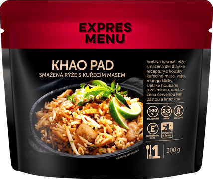 EXPRES MENU Khao Pad - smažená rýže s kuřecím masem 300 g