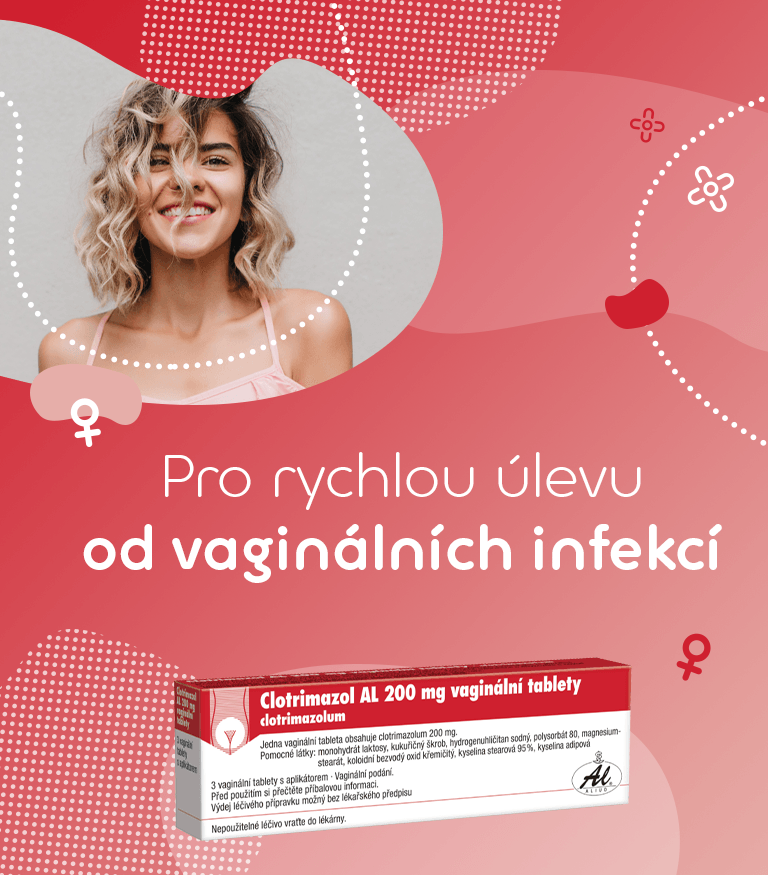 Clotrimazol AL 200mg vaginální tablety + aplikátor 3 ks