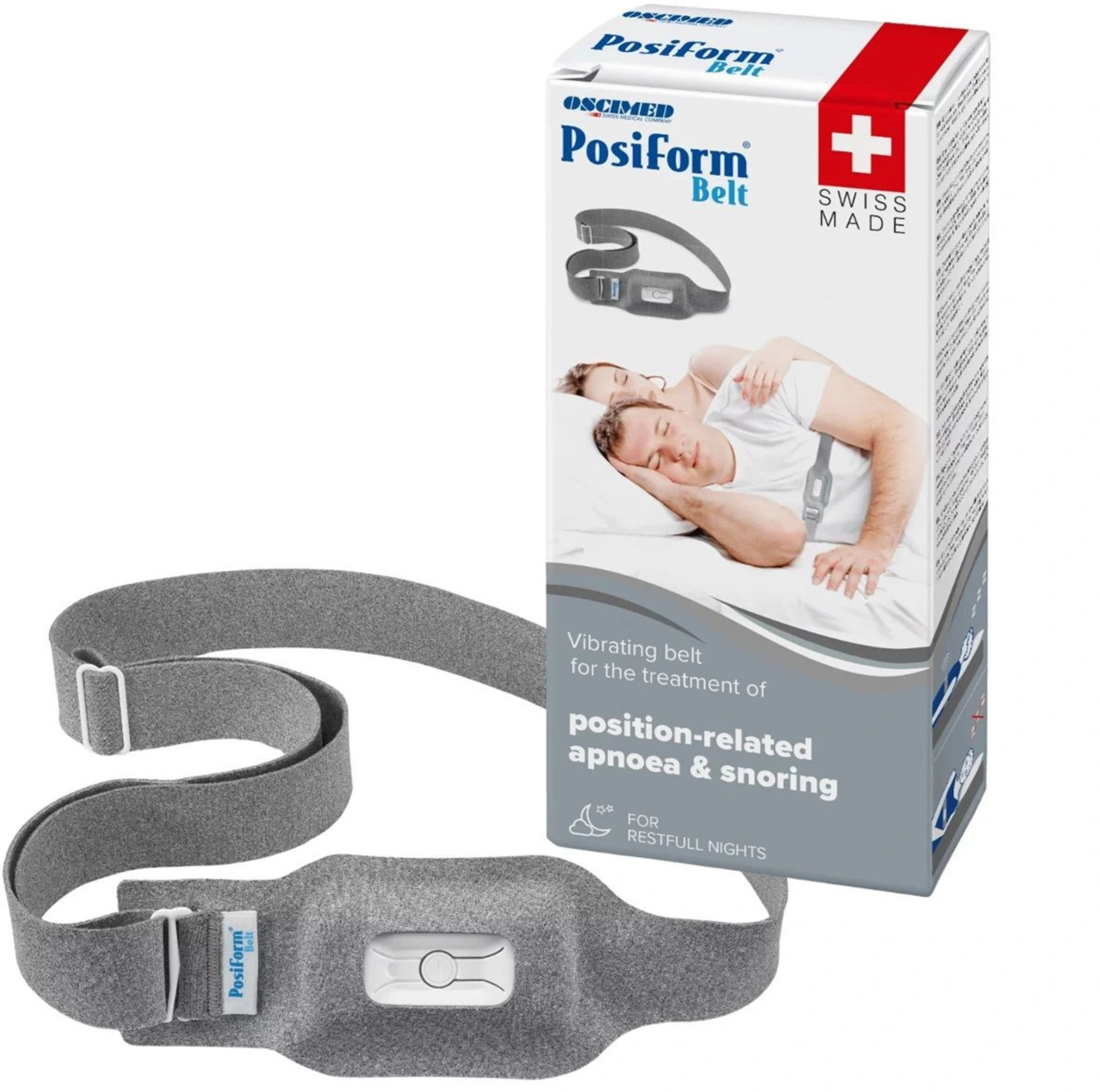Oscimed PosiForm-Belt Vibrační pás proti spánkové apnoi a pozičnímu chrápání