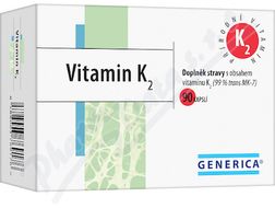 Generica Vitamin K2 90 kapslí