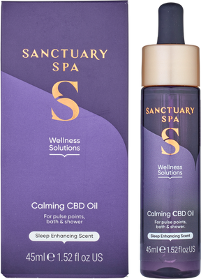 Sanctuary Spa Uklidňující CBD olej 45 ml