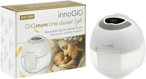 InnoGIO GIOmum Line Discreet Light Single Přenosná elektrická odsávačka mateřského mléka
